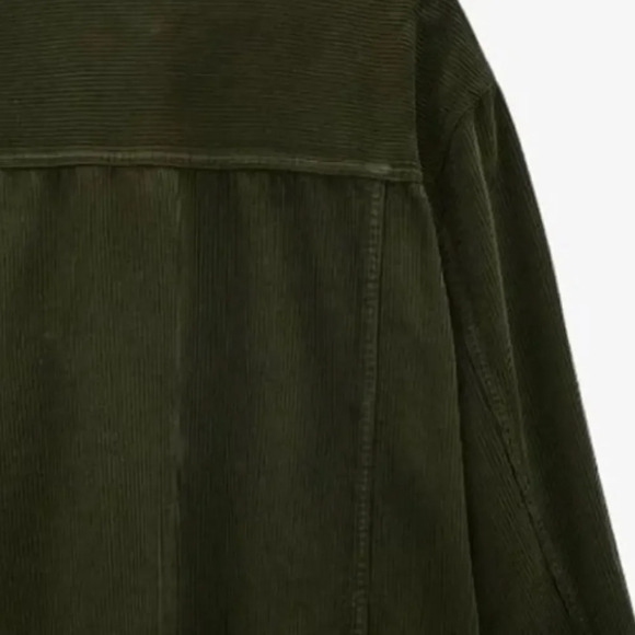 Zara Green Corduroy Pocket Jacket M size NWOT - Picture 7 of 10